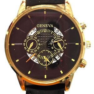 261BW524 New Geneva Quartz Watch